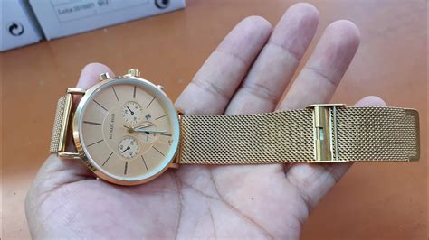 como hacer mas chico un reloj michael kors|como ajustar pulsera de reloj.